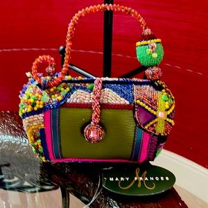 Mary Frances over the top handbag